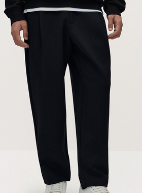 TRENDIANO2025秋新款男士松紧腰休闲裤 1ST1062340