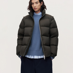 TRENDIANO2025秋冬新款鸭绒冬季男款羽绒服 1SM1330050