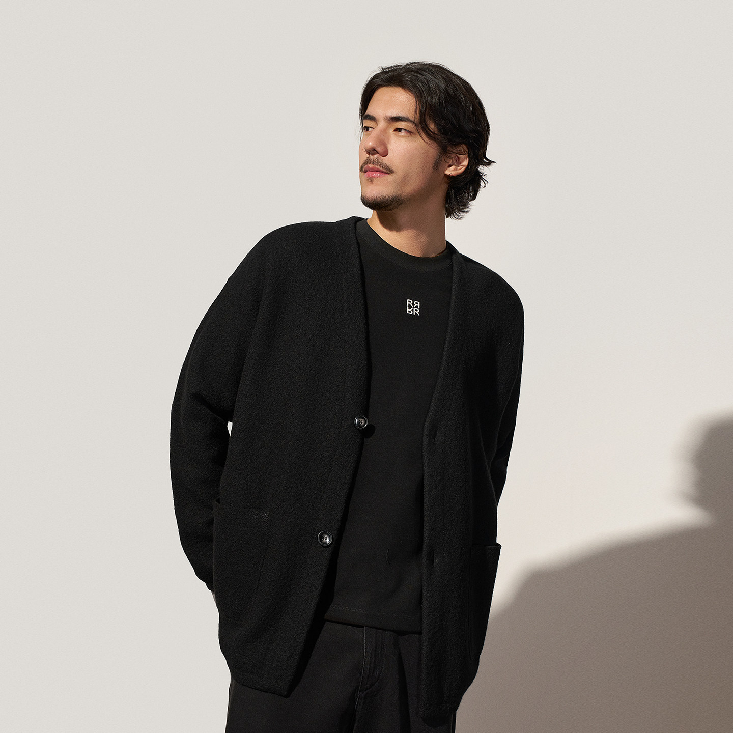 TRENDIANO2025秋冬新款羊毛毛织V领口袋显瘦男款外套 1ST3031040,男装,针织衫/毛衣,淘宝优惠券,粉丝福利购,淘宝优惠卷