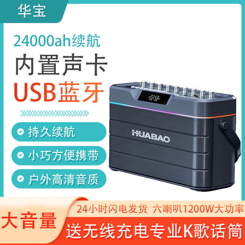 华宝户外室内充电蓝牙柏林之声