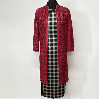 【品牌4折扣清仓】断码外套改良旗袍特价售出不换介意慎拍