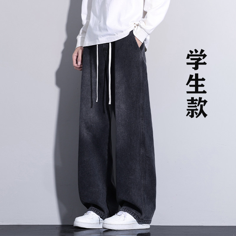 帅气夏季新款牛仔裤12青