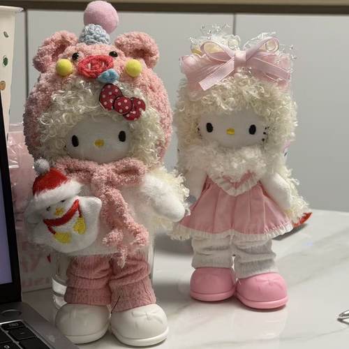 和kitty一起过叮叮当啦～圣诞新年氛围感up！kitty包包挂件集合