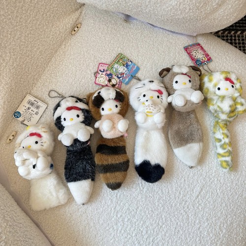 富贵迷人眼~北海道限定！奶唧唧超甜大尾巴狐狸kitty包包挂件集合