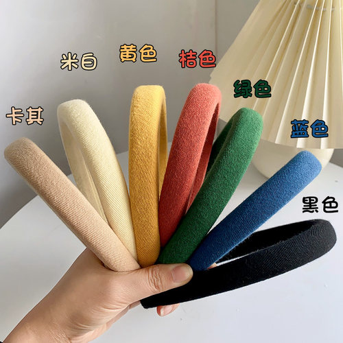 高级感海绵发箍女ins网红