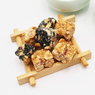 厦门特产义兰一口酥罐装花生黑芝麻酥糖闽南茶点甜点酥心糖果