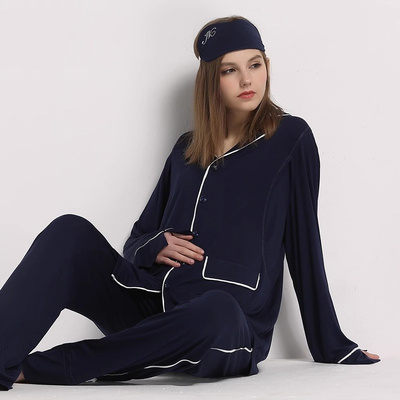 母爱无私春夏莫代尔孕产月子服