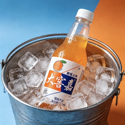 大窖嘉橙味香槟荔枝菠萝汽水500ml夏日解馋解暑露营碳酸饮料批发