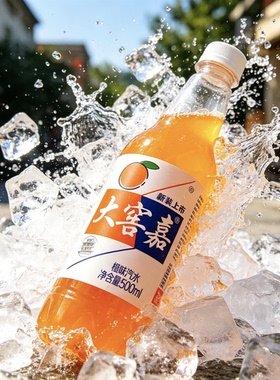 大窖嘉橙味香槟荔枝菠萝汽水500ml夏日解馋解暑露营碳酸饮料批发
