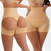 平角美体女大码 内裤 孕妇产后收腹裤 裤 高腰束腹裤 欧美跨境蜜桃