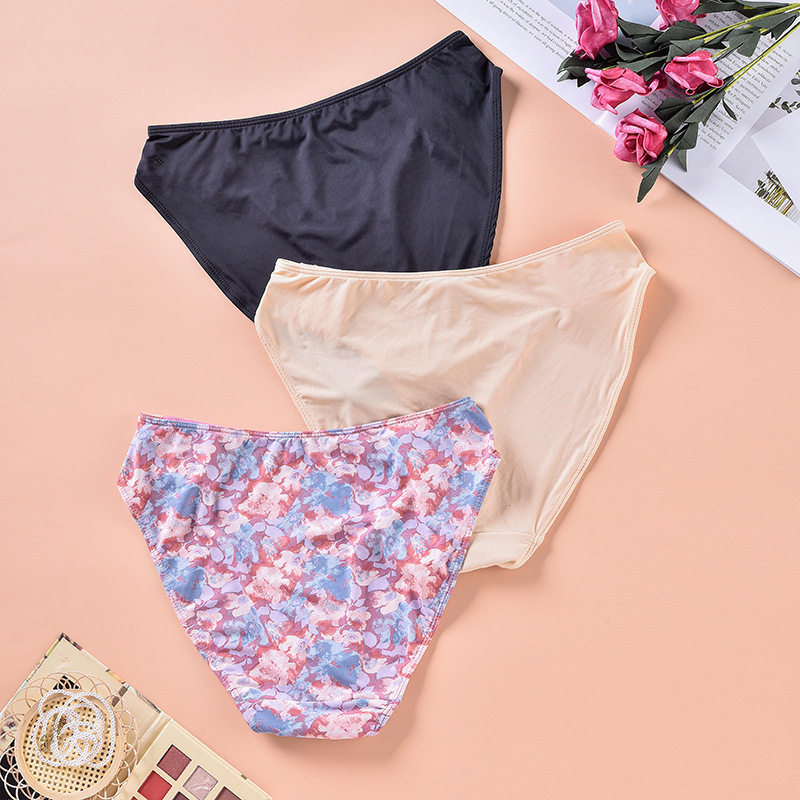 钩扣内裤女性感迷人巴西裤低腰锦纶可解扣斩男小痕内裤