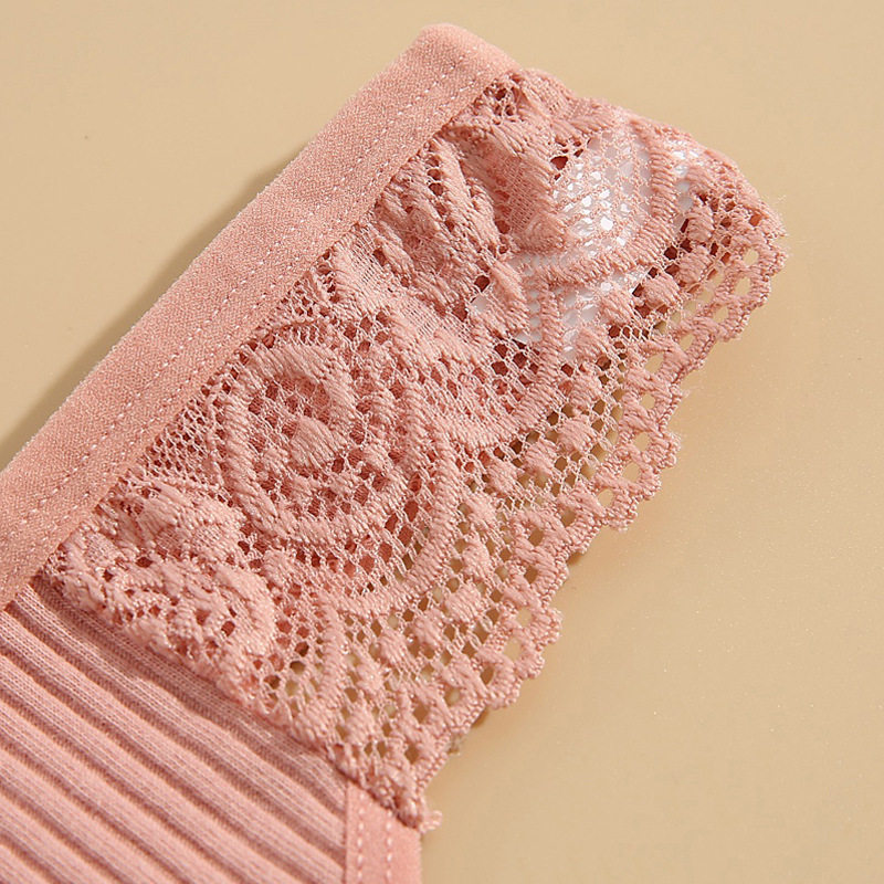 内裤女性感低腰女生全棉裆内裤蕾丝外贸女式丁字裤女爆款女丁字裤