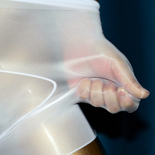 针神裤油光神裤男士jj套丝袜 男款紧身裤性感内裤 男平角短裤