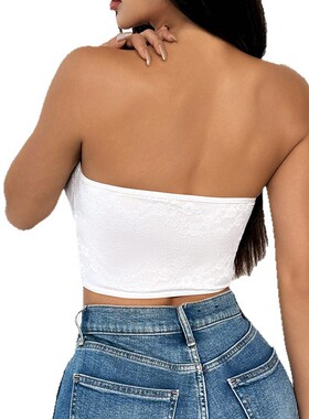 欧美宫廷风性感抹胸背心辣妹鱼骨胸衣新款裹胸ore绑带修身型