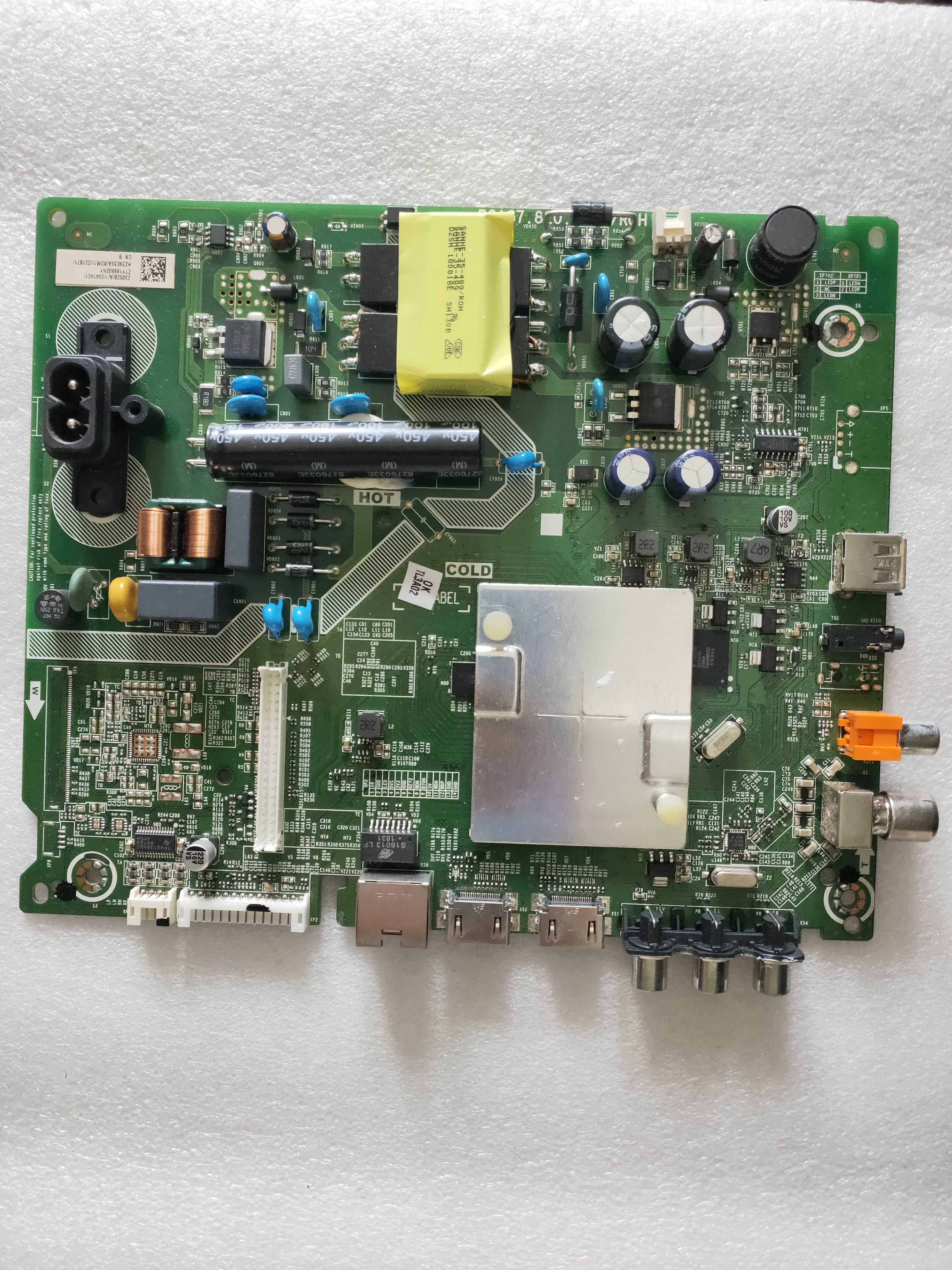 海信HZ43E35A HZ39E35A 39A35主板RSAG7.820.7901/8280/9018/8622