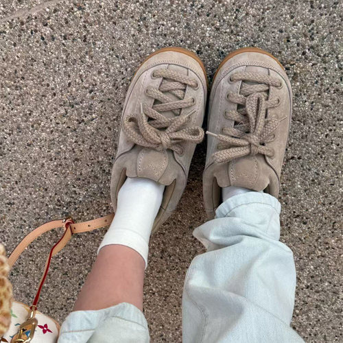 男女同款小胖丁面包鞋厚底休闲鞋