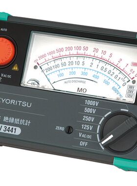 日本共立KYORITSU绝缘电阻测试仪KEW3431/3432/3441/3442兆欧表