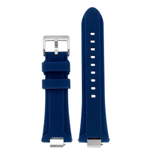 适配天梭1853 PRX超级玩家T137.410/407A男表硅橡胶表带凸口12mm