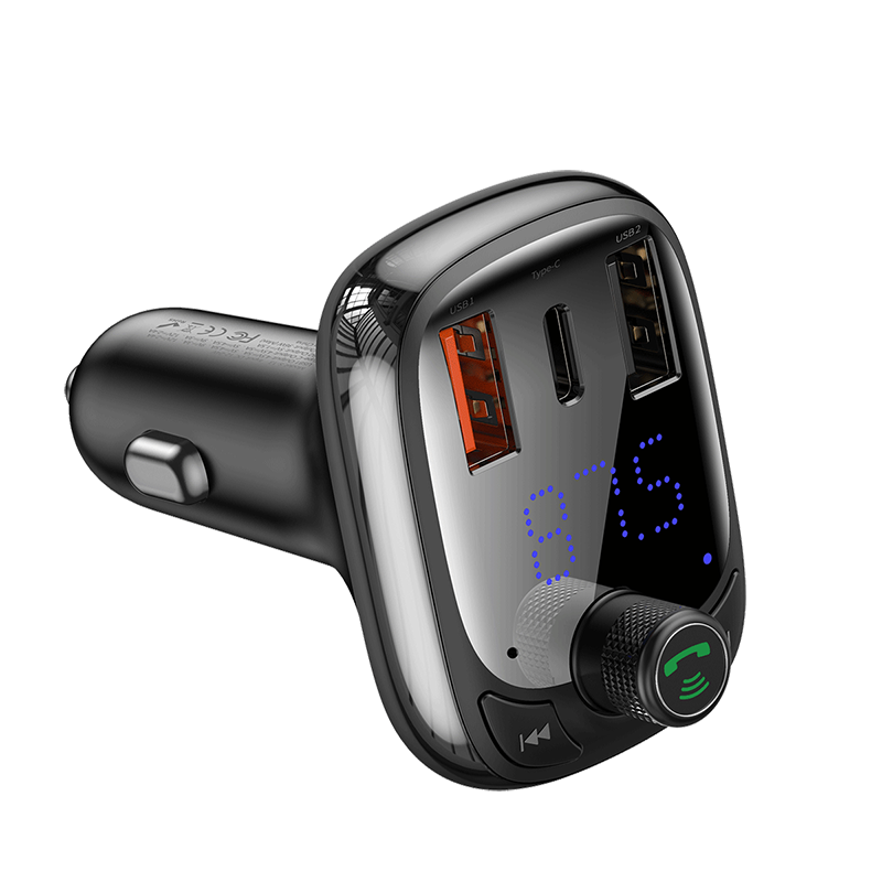 蓝牙mp3汽车u盘快充点烟器