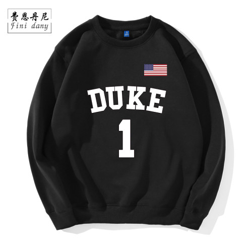 美国篮球杜克大学duke威廉姆队服