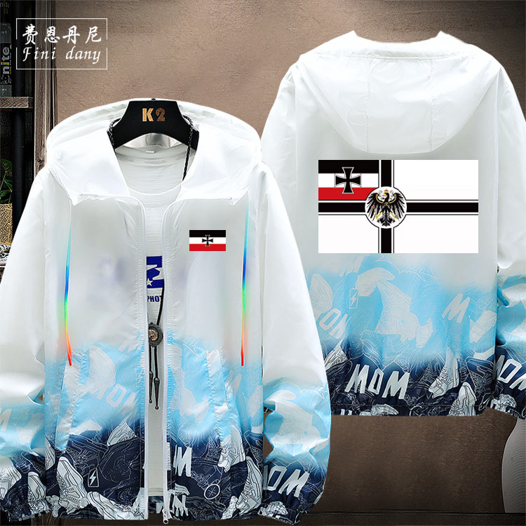 费恩丹尼连帽防晒衣夹克外套