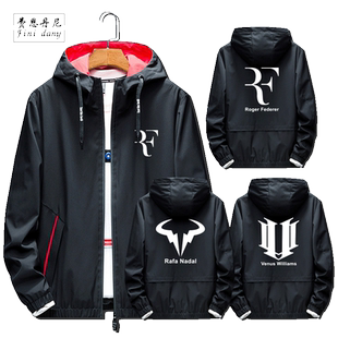 纳达尔费德勒穆雷德约科维奇网球卫衣男女开衫风衣夹克外套衣服