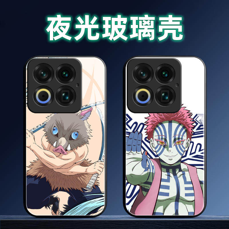 适用魅族系列22夜光玻璃手机壳21Note魅蓝20Pro保护套lucky08全包18X防摔软17薄16硅胶T女S男9/8/6鬼灭二定制