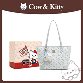 官方正品 Cow&Kitty2025新款 托特包女大容量大学生通勤手提单肩包
