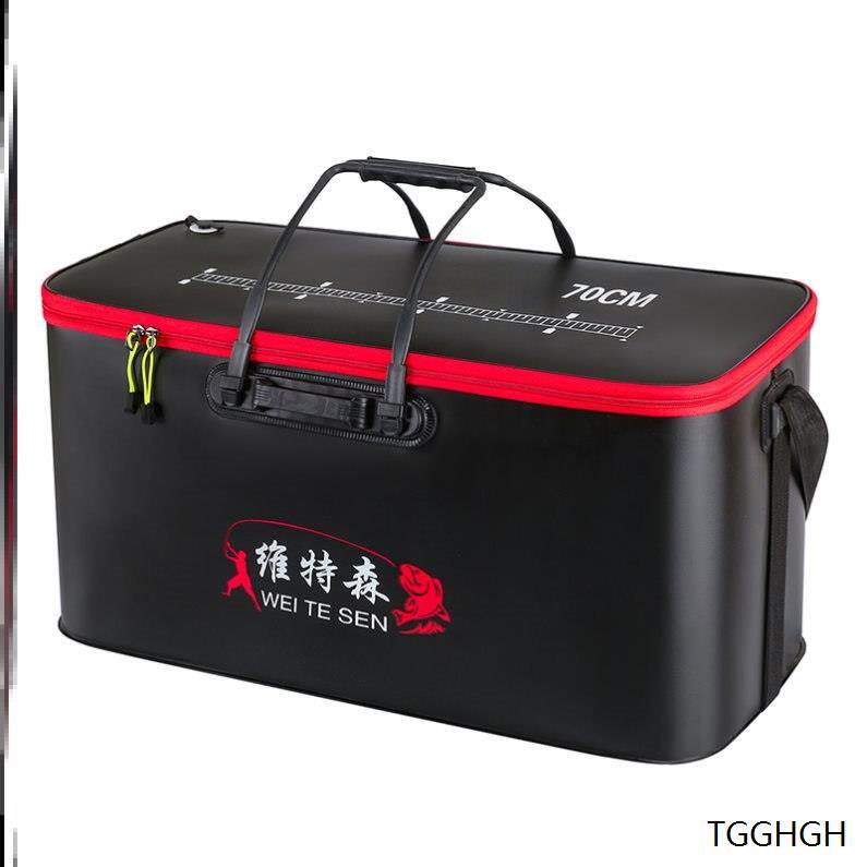 活鱼桶一体成型车载装鱼箱大容量钓鱼桶手提桶大号鱼护桶活鱼箱的