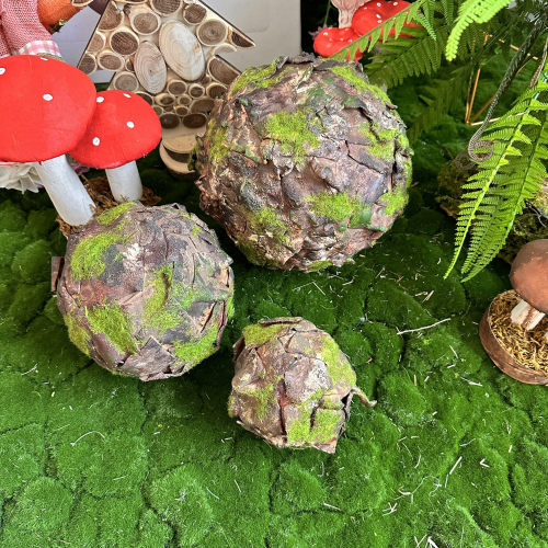 青苔布景橱窗拍照点缀幼儿园环创