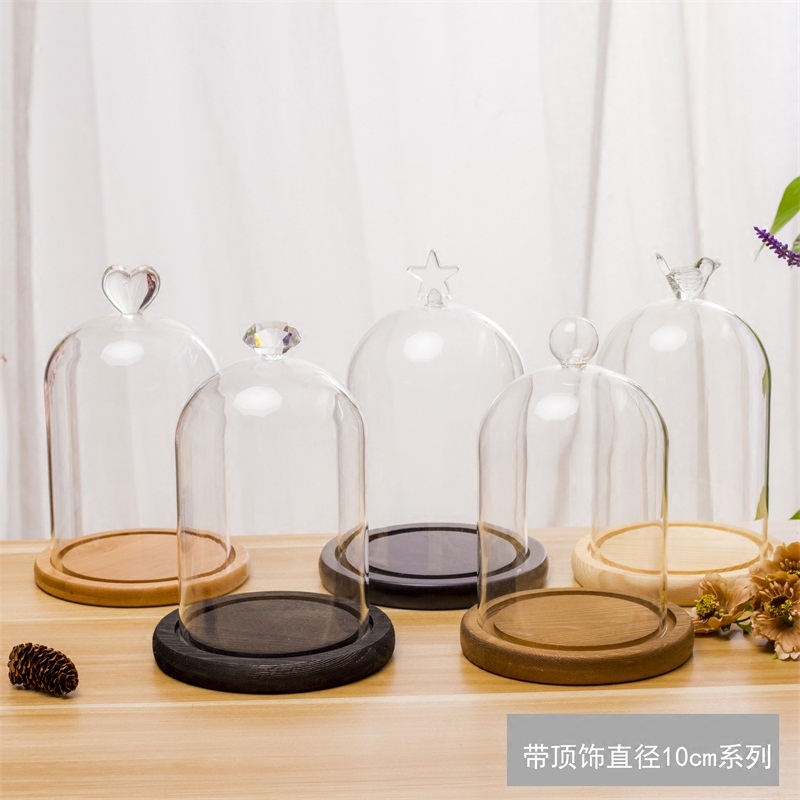 永生花玻璃罩保鲜花花瓶礼品