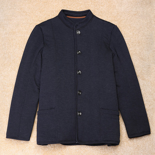 冬中老年男棉袄保暖驼绒棉衣爸爸装 棉服爷爷弹力轻薄 居家外套大码