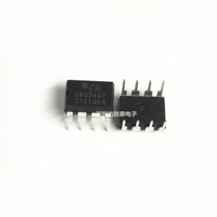 原装正品 CR5244T CR5244 直插DIP-8 AC-DC控制器 稳压器芯片