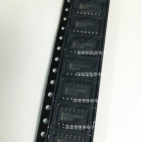 进口原装 74HC08D SN74HC08DR SOP14 四二输入与门逻辑 芯片 现货