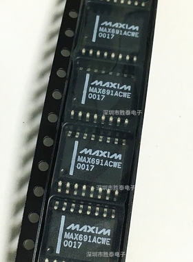 进口原装 MAX691ACWE MAX691ACWE+T SOIC-16 实物拍摄 现货供应