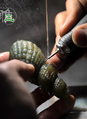 翡翠抛光玉雕工作室设计定制