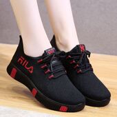 健步鞋 老北京布鞋 休闲运动鞋 女中老年平底防滑妈妈鞋 女单鞋 春秋季