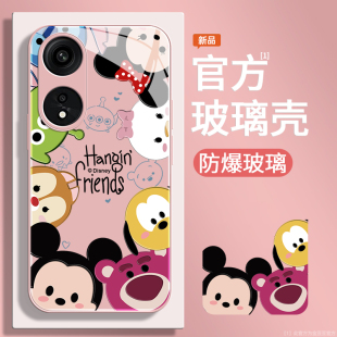 粉熊团子适用oppoA2手机壳2x保护套a1防爆97钢化96玻璃95硅胶92超薄93防59摔58镜72头55全53包32新s款16女pro