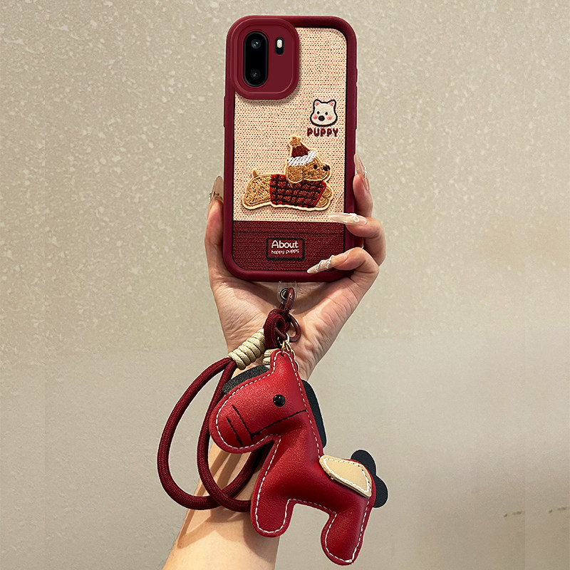 TPU+皮革完美结合，全包防摔，手感舒适