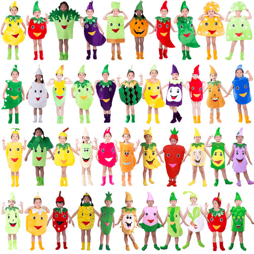 水果蔬菜幼儿园舞蹈演出服