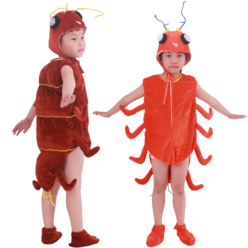 动物昆虫卡通风幼儿园演出服
