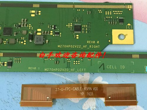 三星边板 M270HP02V22_HF_RIGHT M270HP02V20_HF_LEFT 一套价