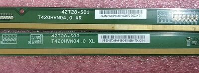 原装拆机AUO边板 T420HVN04.0 XR/XL 42T28-S01/ 42T28-S00一对价