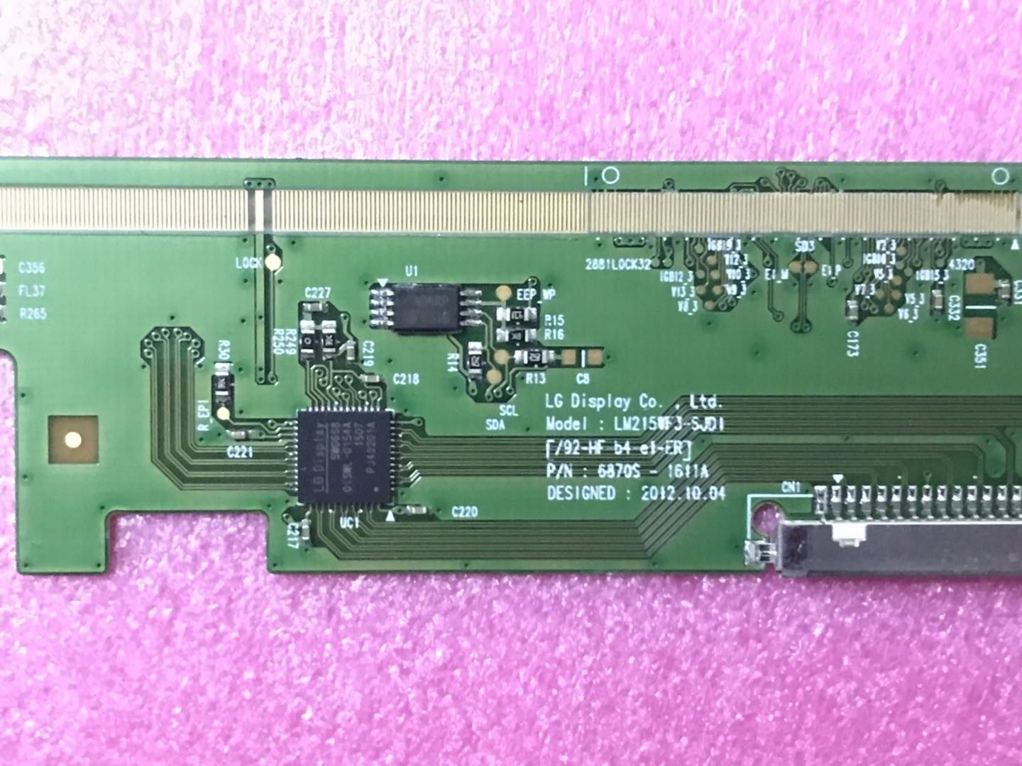 原装边条 LM215WF3-SJD1 6870S-1611A  一条价