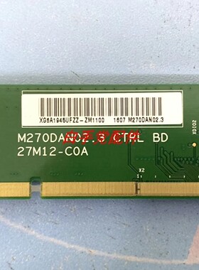 原装AUO边板 M270DAN02.3 27M12-C0A