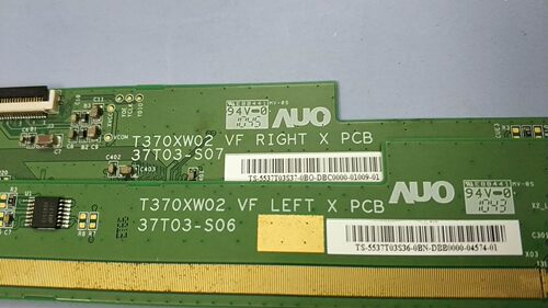 边板T370XW02 VF LEFT RIGHT X PCB 37T03-S06 /37T03-S07一对价