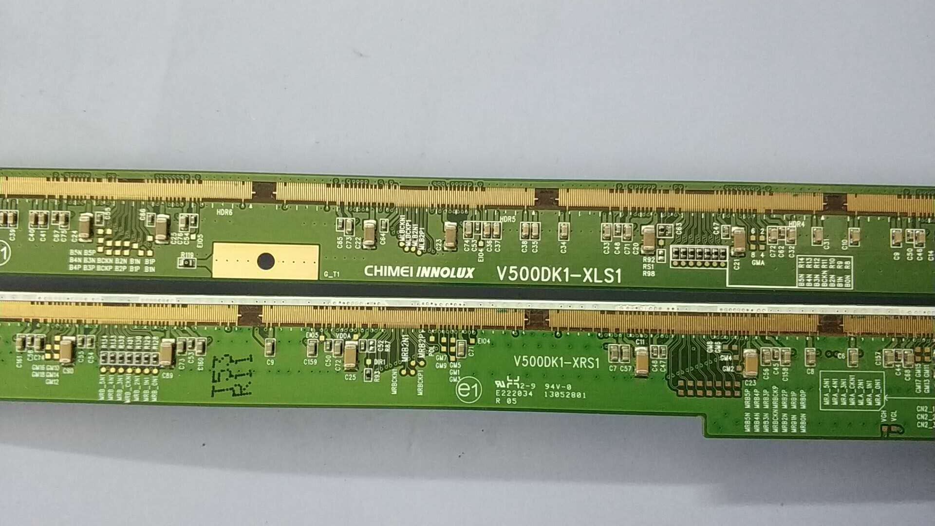原装奇美边板V500DK1-XRS1 V50DK1-XLS1一对