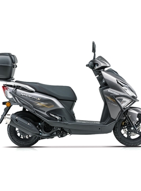 豪爵AFR125X摩托车ABS款带尾箱护杠可上牌省油耐用