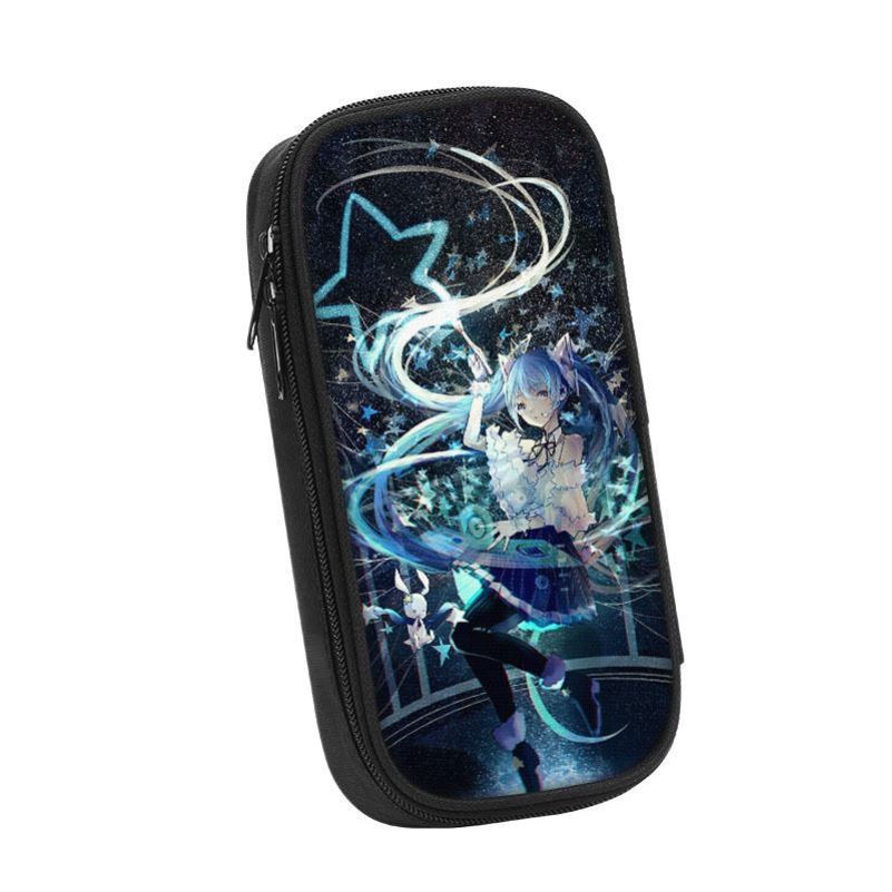 初音未来笔袋女生文具盒女孩款小学生初中生铅笔盒女孩子笔盒儿童