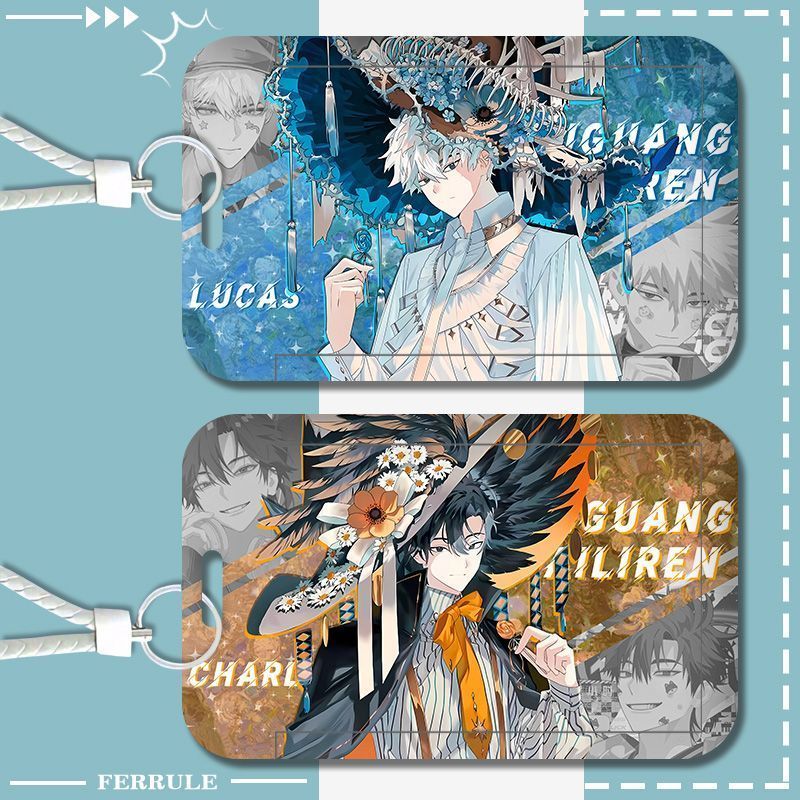 Vein夏斐时光代理人滑盖卡套公交卡校园卡饭卡身份证件保护套带绳